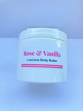 Load image into Gallery viewer, Rose & Vanilla Body Butter