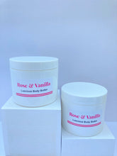 Load image into Gallery viewer, Rose & Vanilla Body Butter