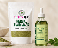 Load image into Gallery viewer, Herbal Hair Mask + Moringa oil
